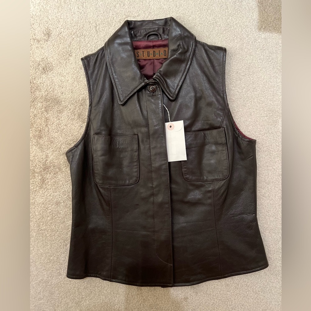 Siena Studio Leather Vest